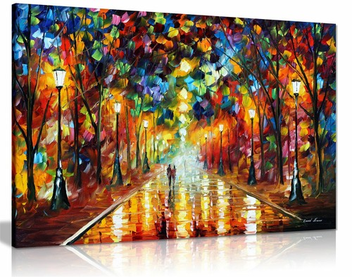 Leonid afremov abstract - leonid,
