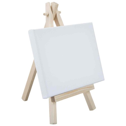 Small canvas easel - small,