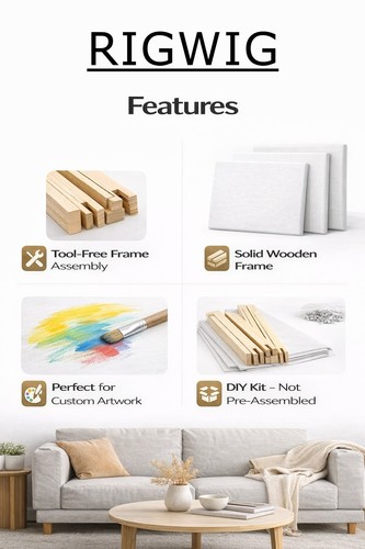 Pack diy canvas - pack, frame