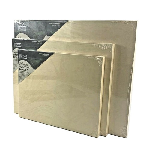 Wooden canvas boards painting - boards,