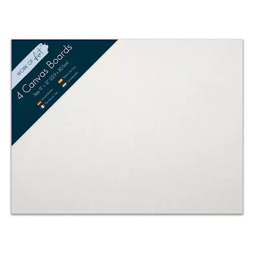 Canvas boards cotton 12 - cotton, 12"