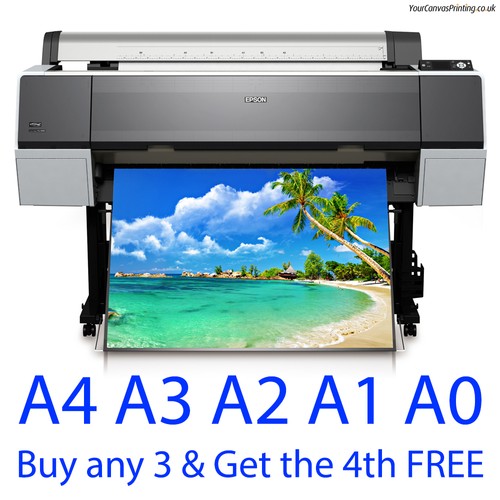 A4 colour poster - a0, a3