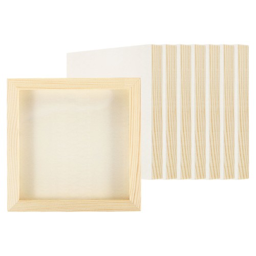 Wood panels board - wood, 8pcs