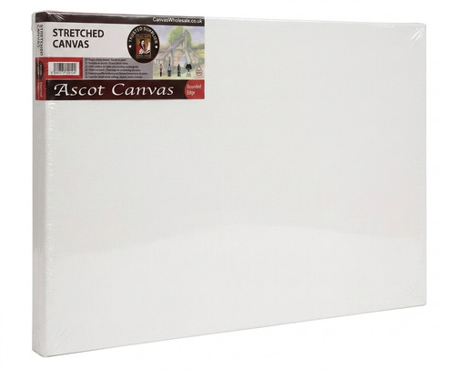 Blank stretched cotton canvas - blank,