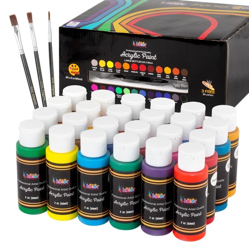 Acrylic paint set - set, 24