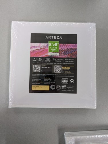 Arteza square cotton art - square,