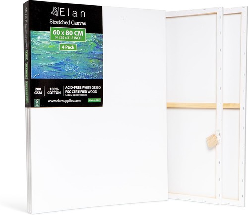 Elan stretched canvases - elan, 60x80