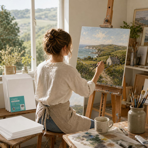 Exerz 30x30cm canvas panels - 30x30cm,